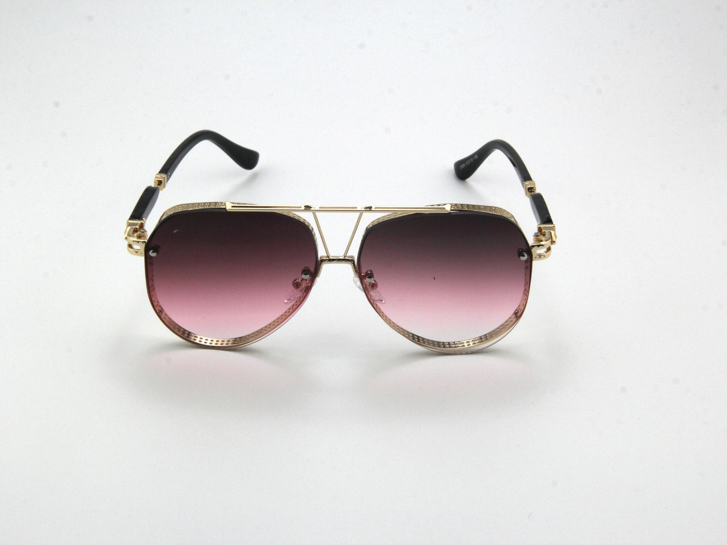 Gold/purple color sunglasses