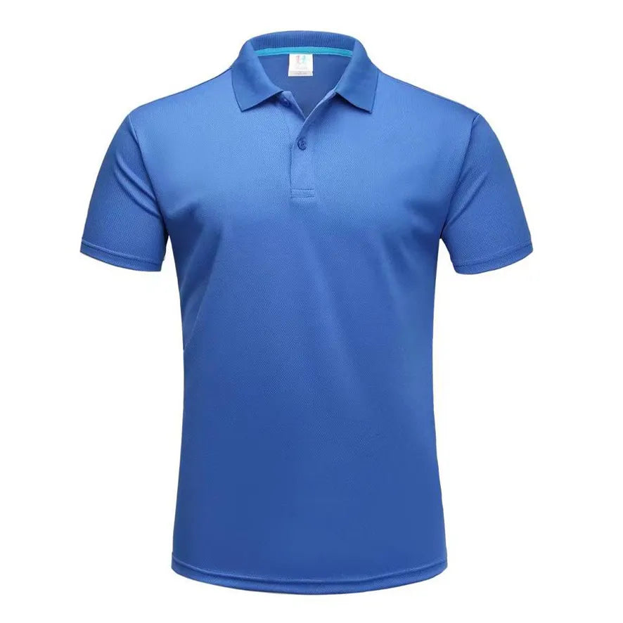 Running Dry Fit Polo Shirts Men Polyester Golf T Shirts Mens Sport T-shirt Quick Dry Tshirts Unisex Camisas Polos Para Hombres