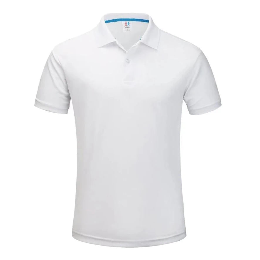 Running Dry Fit Polo Shirts Men Polyester Golf T Shirts Mens Sport T-shirt Quick Dry Tshirts Unisex Camisas Polos Para Hombres